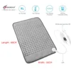 220V EU Plug Extra Large XL King Size 30x60CM Washable Electric Heating Pad for Period Cramps Lower Back Pain Relief Body Warmer 2