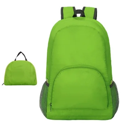 Складная Водонепроницаемая непромокаемая велосипедная сумка для мужчин и женщин, MTB велосипедная сумка для спорта на открытом воздухе, велоспорта, туризма, кемпинга, гидратации, портативный рюкзак - Цвет: Green