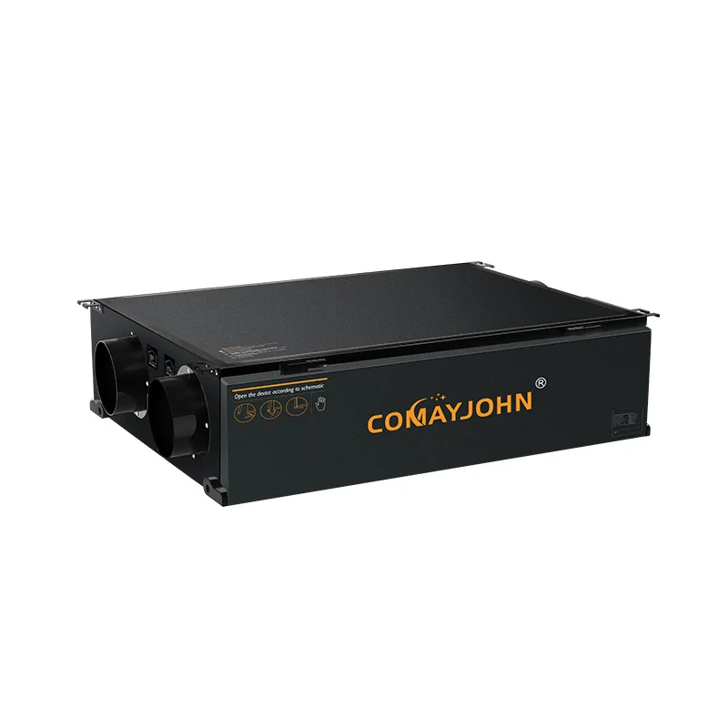 

Central Ceiling Dehumidification Fresh Air Ventilator Exchanger Ventilation System Intelligent Moistureproof air Purifier