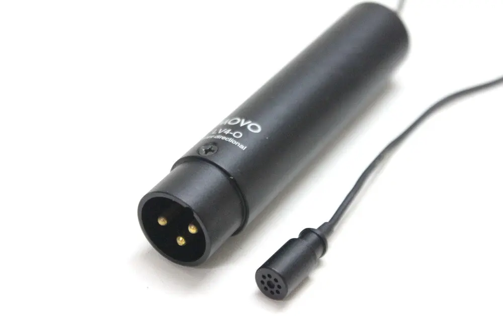 Cardióide para Música Streaming ao Vivo Gravações de Filmagem Phantom Power Lavalier Microfone Podcast Lv4-c Xlr - Image 2