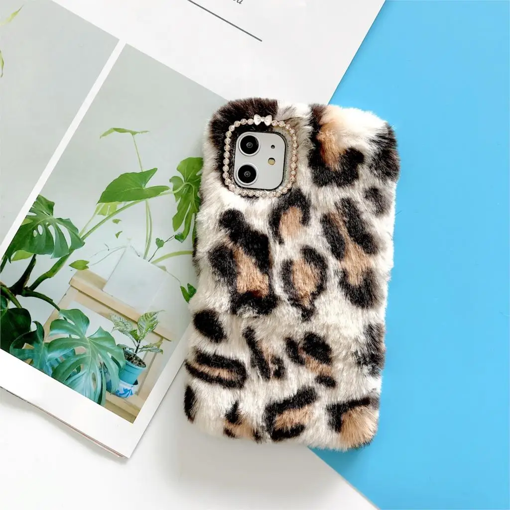 Для samsung Galaxy S10 S9 S8 Note 10 Plus 9 8 S7 Edge S10e роскошный комфортный Пушистый Плюшевый чехол для телефона Твердый чехол зима-осень