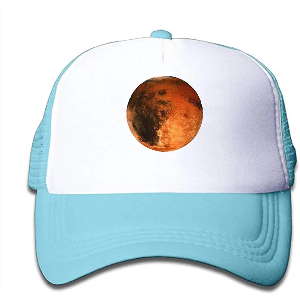 Сетчатая Кепка оранжевая Кепка Марс Дальнобойщик бейсболки регулируемые для детей ясельного возраста