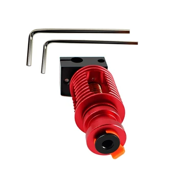 

3D Printer Upgrade Extruder Parts V6 0.30.4 mm Nozzle Silicone Socks and V6 Tita BM Extruder Adapter