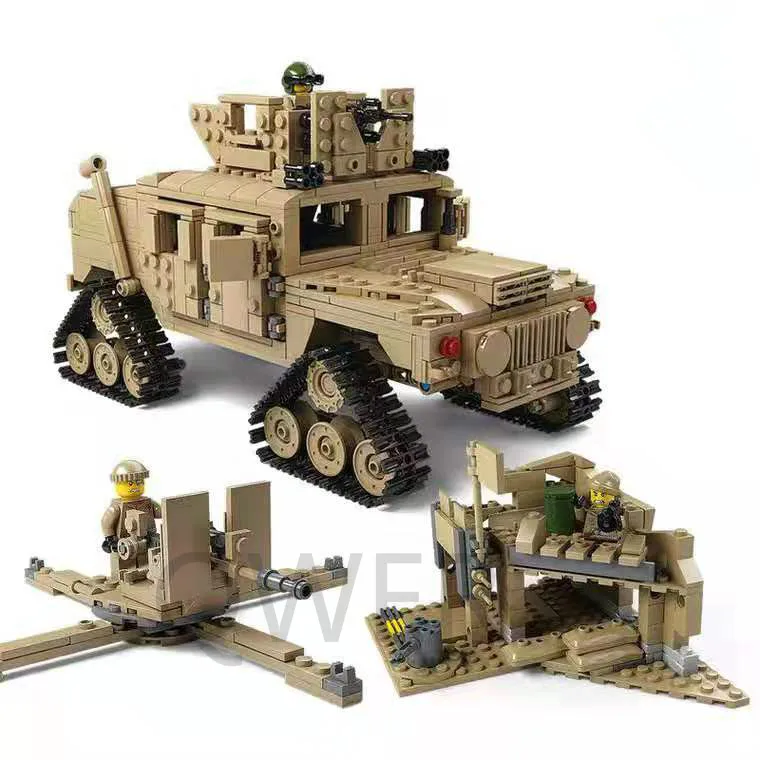 1463 шт KAZI M1A2 ABRAMS MBT fit военный технический Танк фигурки деформации hummer строительные блоки кирпичи игрушки подарок для детей