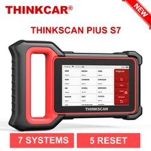 

THINKCAR THINKSCAN Plus S7 OBD2 Diagnostic Auto Tool 7 System with 5 Reset Service Car Diagnosis Scanner obd Automotive Scanner