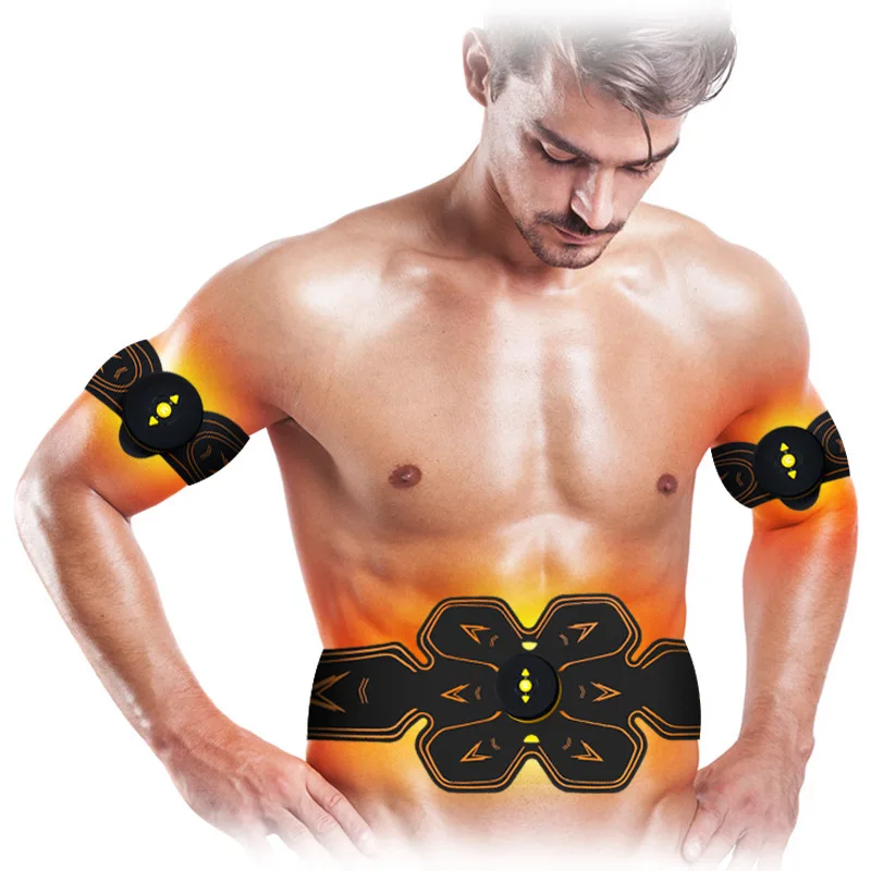 

Smart Fitness Instrument Slimming Instrument Waist Stickers Received Abdominal Stickers Sports Abs Post Material Household Lazy