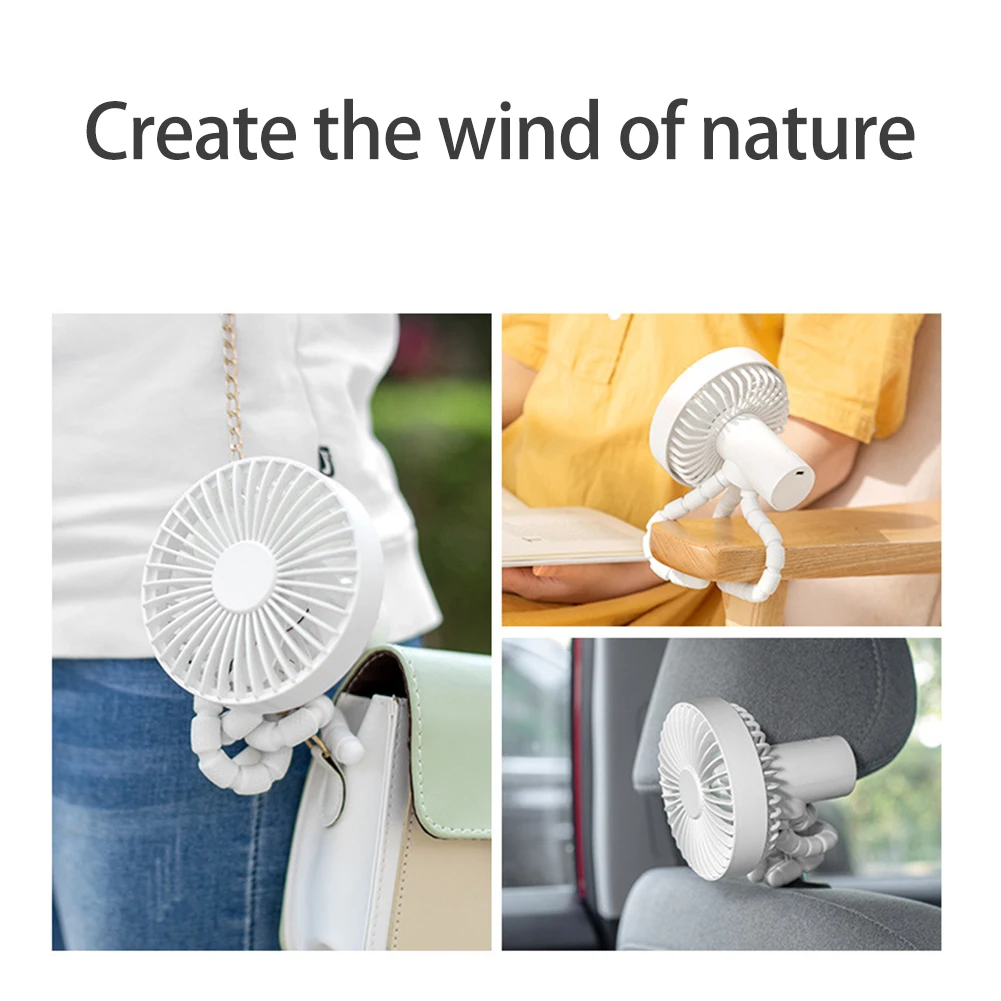 Mini Ventilateur Portable - Ventilateur Pour La Voiture - Ventilateur - 8