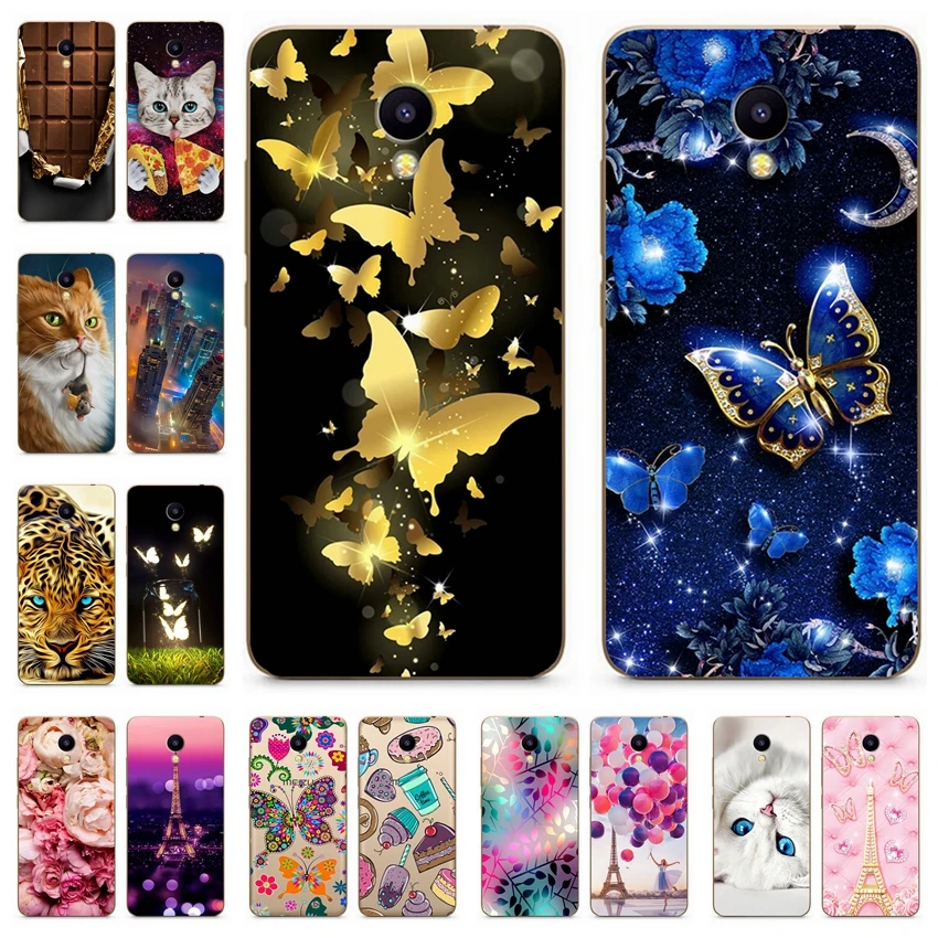 Soft TPU Meizu M5C Case Cover Silicon Meilan A5 M5S mini Painted Phone Back Protective FOR M 5C 5S |