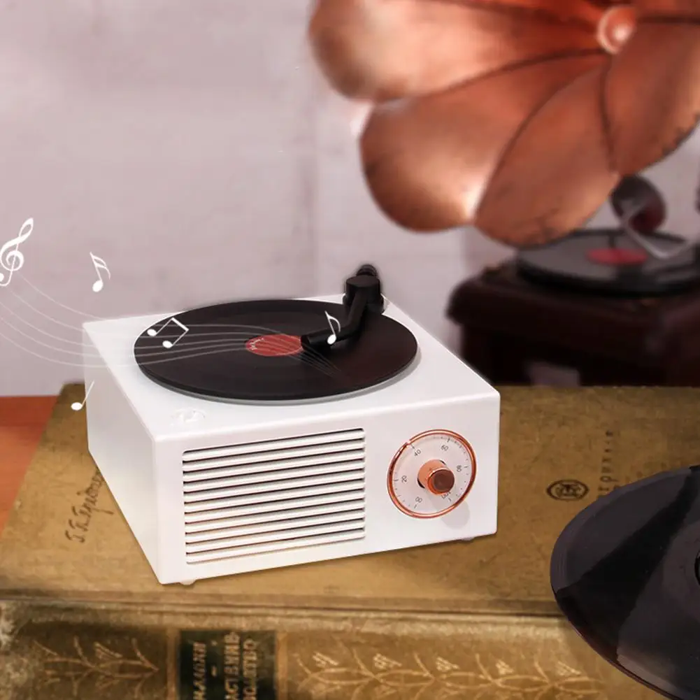 Głośnik bezprzewodowy Mini Bluetooth głośnik bezprzewodowy w stylu Retro przenośny Subwoofer wbudowany akumulator 1000mAh USB do ładowania odtwarzacza muzycznego Głośnik bezprzewodowy Mini Bluetooth głośnik bezprzewodowy w stylu Retro przenośny Subwoofer wbudowany akumulator 1000mAh USB do ładowania odtwarzacza muzycznego