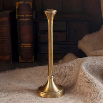 

Candlestick aluminum "Roman" for 1 candle 9x9x28 cm 2358541