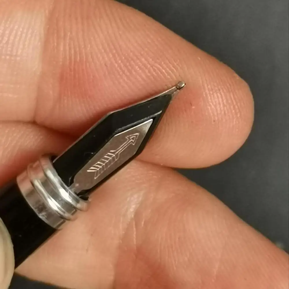 Старый запас PD авторучка матовая черная чернильная ручка классическая