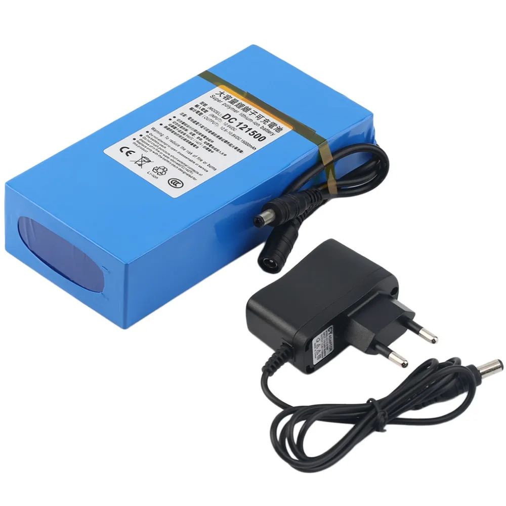 DC12V супер емкость 15000MAH мощный литий-ионный аккумулятор резервный литий-ионный аккумулятор для камеры видеонаблюдения беспроводной передатчик