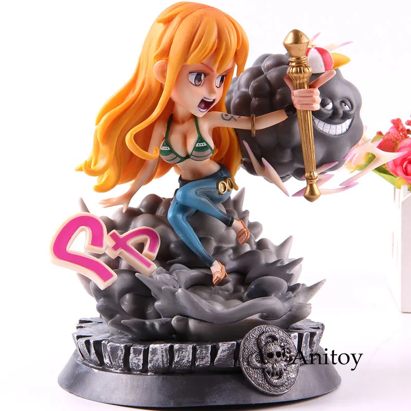 

Anime One Piece Nami Figure GK Statue One Piece Nami Action Figure PVC Collectible Model Toy 18cm