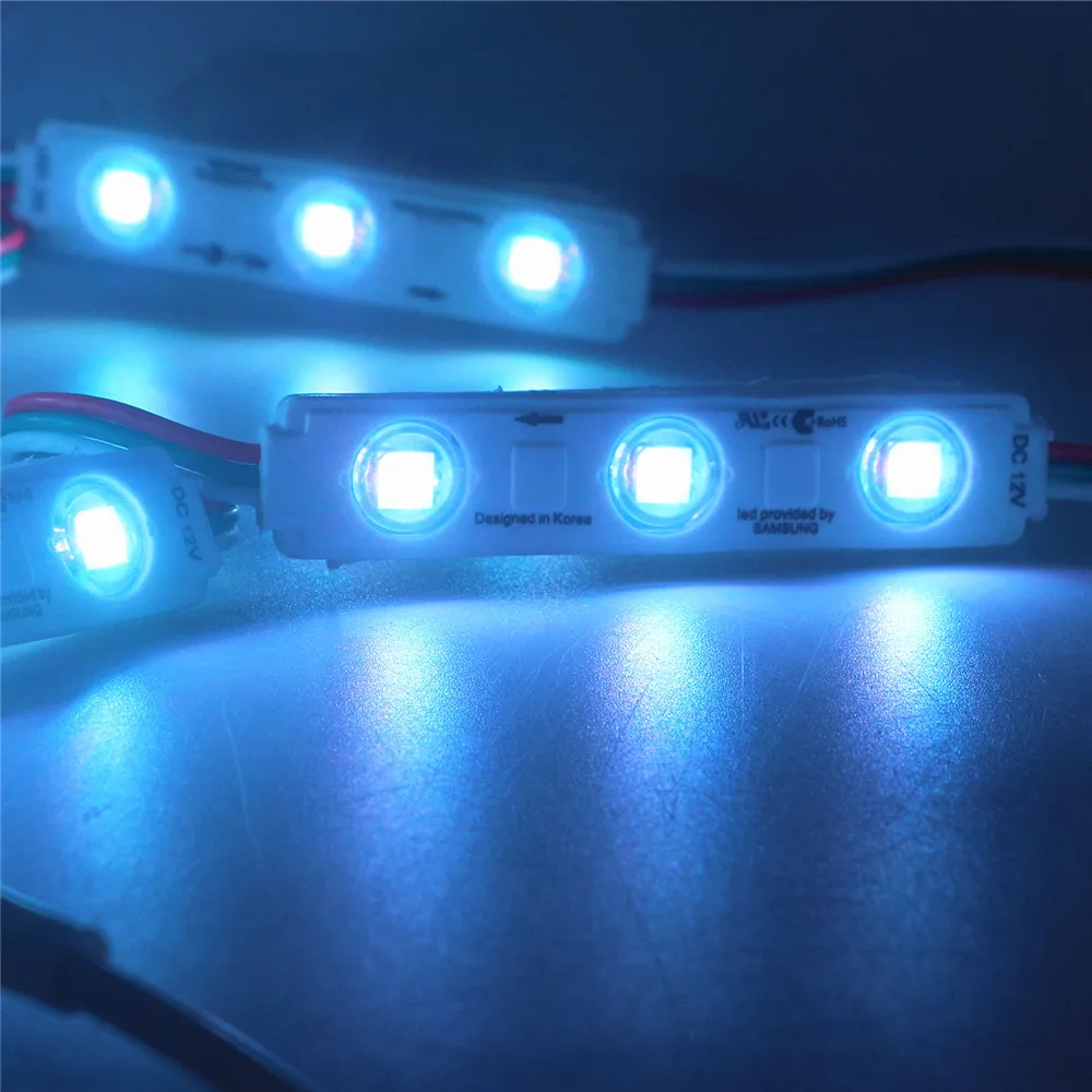 12 В LED WS2811 пиксельный модуль цифровой rgb полный цвет водонепроницаемый IP68