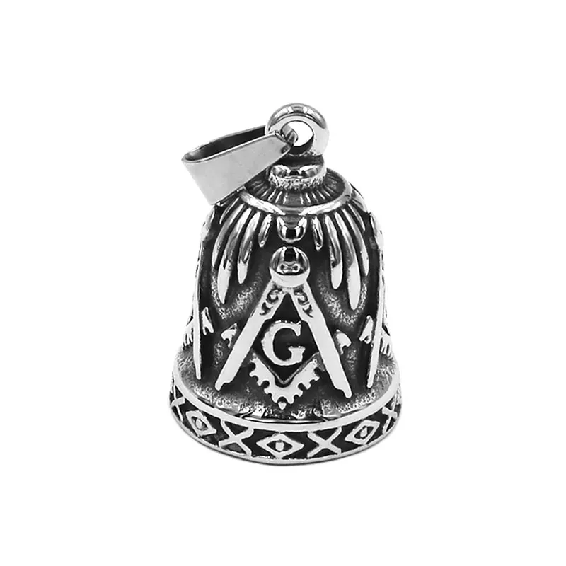 Подвеска в виде колокольчика Freemason Masonic ювелирные изделия из нержавеющей стали