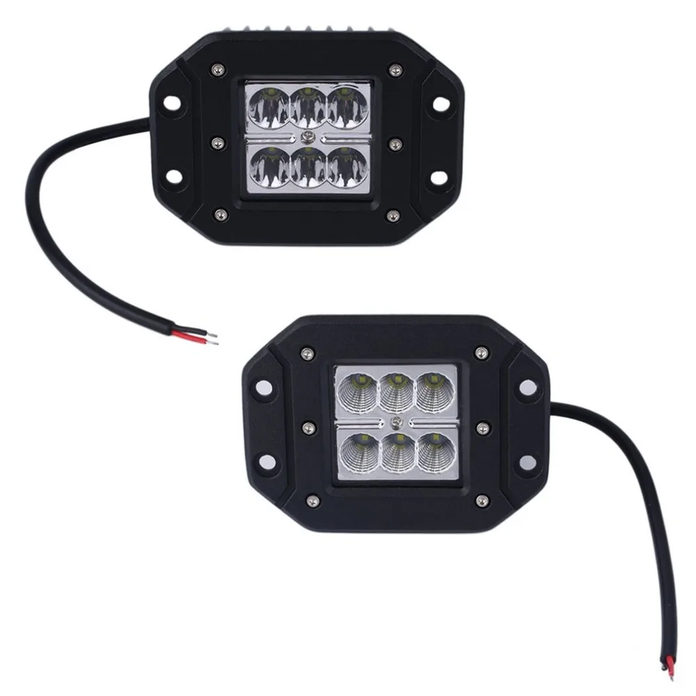 

2PCS 24W Offroad Vehicle Head Lights Work Lights External Lights Car Spotlights Floodlights LED Work Lamps With Screw For Jeep