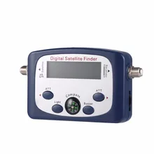 Portable Mini Digital LCD Display Satellite TV Signal Finder Satfinder Signal Tester Strength Meter Satellite Signal Searcher
