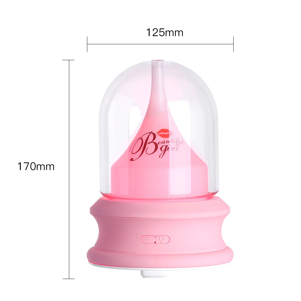 100ML Streamer Electric Aroma Diffuser Beautiful Shape Air Filter Freshener Essential Oil Diffuser Night Light for Home 12V