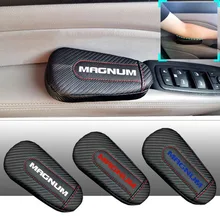 Для Dodge Magnum, 1 шт., углеродное волокно, кожа, авто подушка для ног, наколенник, Автомобильный Дверной рычаг, накладка на руку, автомобильные аксессуары, защита для транспортного средства