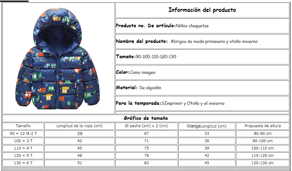 otouno Invierno chaqueta para nignos nininas abrigo grueso catido con capucha nivienos prendas de vestir exteriores ropa de nigno