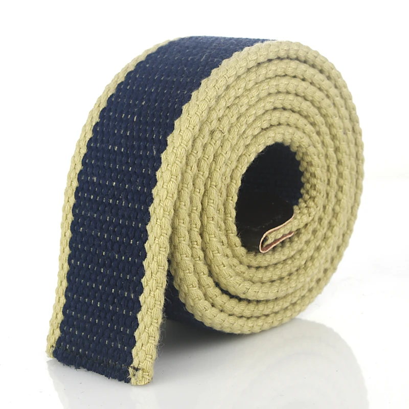 Beokeuioe Ceinture En Toile Réglable Pour Homme Et Femme Avec Double Anneau En D - Ceinture En Toile Tissée Décontractée Pour Homme Et Femme, D, M