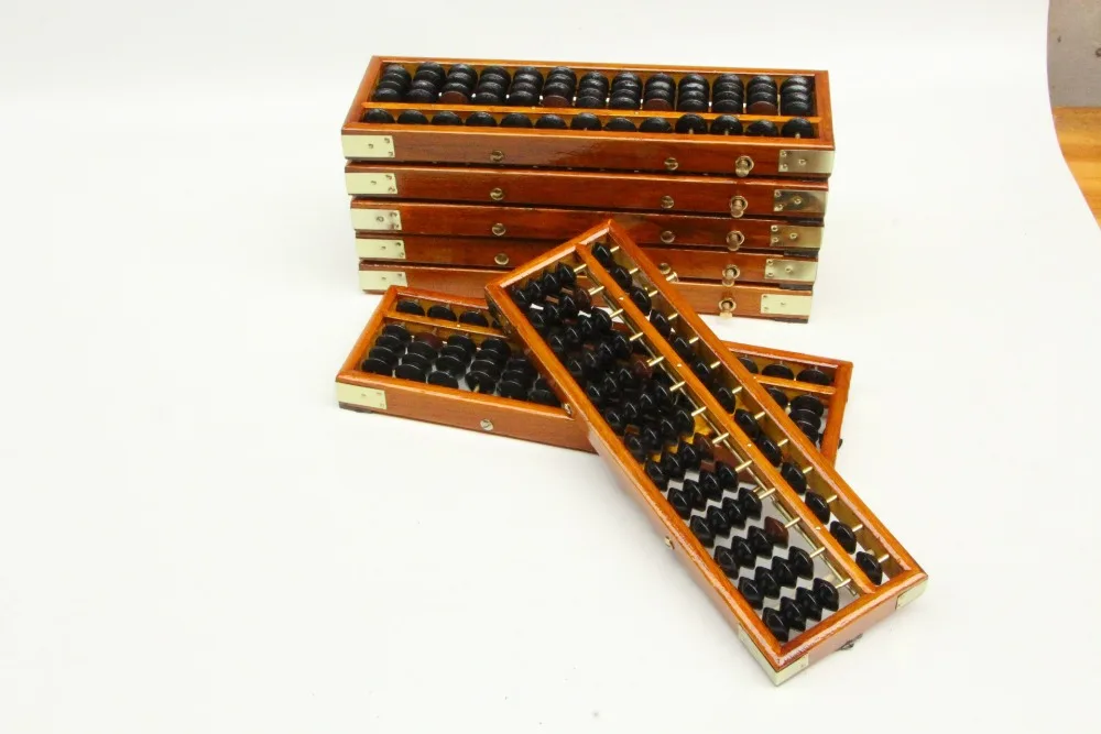 Деревянная рамка Классический старинный калькулятор Abacus пластмассовая игрушка из бисера развивающая детская Математика Abacus интеллектуальные игрушки