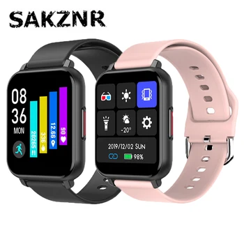 

T82 Smart Watch Men Women 1.55 inch Sports Bluetooth Watches Blood Pressure Oxygen Fitness Tracker Heart Rate Smartwatch 2020
