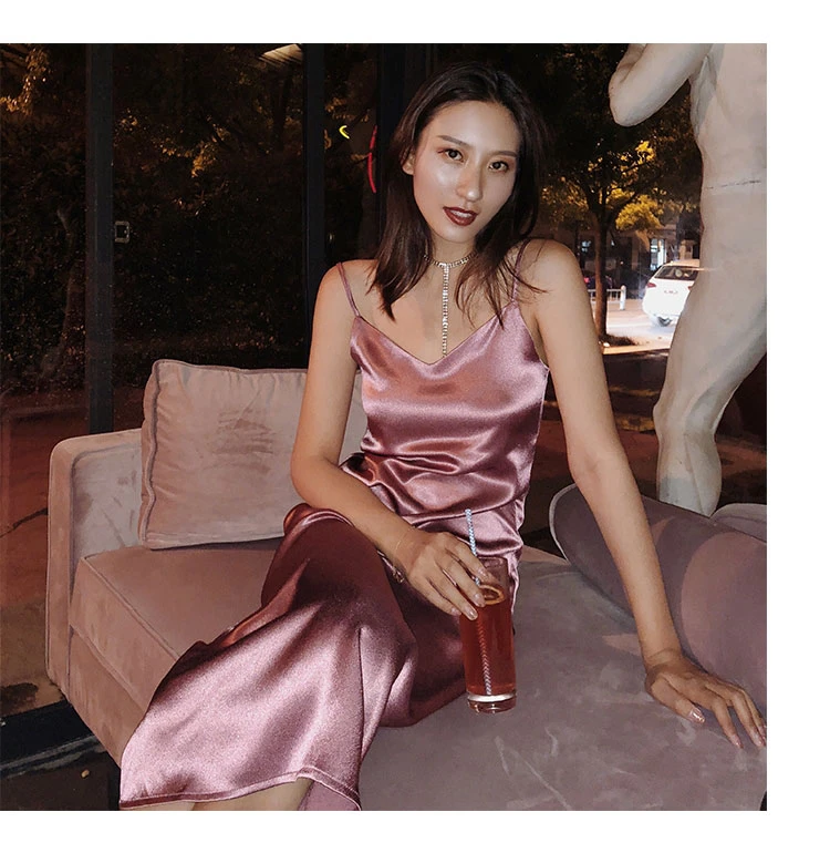 aliexpress satin dress