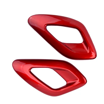 

2Pcs/Set Interior Inner Door Handle Cover Trim Decoration Fit for Dodge Challenger 2015 2016 2017 2018 20192020 Red