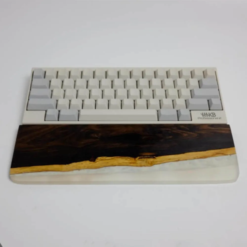 SSSLG Keyboard Wrist Wood Gold Rest, Products,8 Wooden Rest, Luminous  Beech, 並行輸入品 Combination, Wrist and Resin Resin, Custom