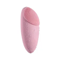 Электрический силиконовый Очищающая щетка для лица звуковая вибрация массаж USB перезаряжаемая умная ультразвуковая поверхность очиститель стиральная машина