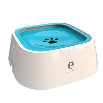 

Small Animal Splash Proof Drinking Water Large Capacity Leakproof Floating Portable Fountain Dog Cat Feeders Anti Slip Pet Bowl