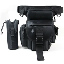 Многофункциональная снасть износостойкие Спорт на открытом воздухе для хранения поясной кошелек из ткани Оксфорд инструмент модные рыболовная нога упаковка бутылки