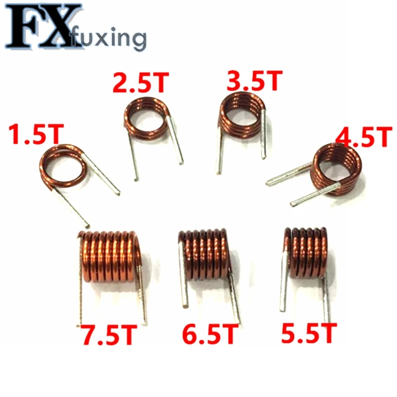 100pc Coilcraft Inductor 3.5*7.5t*0.7 Copper Wire Hollow Coil