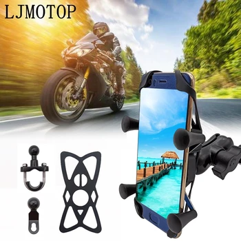 

Chargeable Motorcycle GPS Phone holder Wired USB Universal Mount For Kawasaki W800 Cafe ER-5 GPZ500S/EX500R NINJA VERSYS