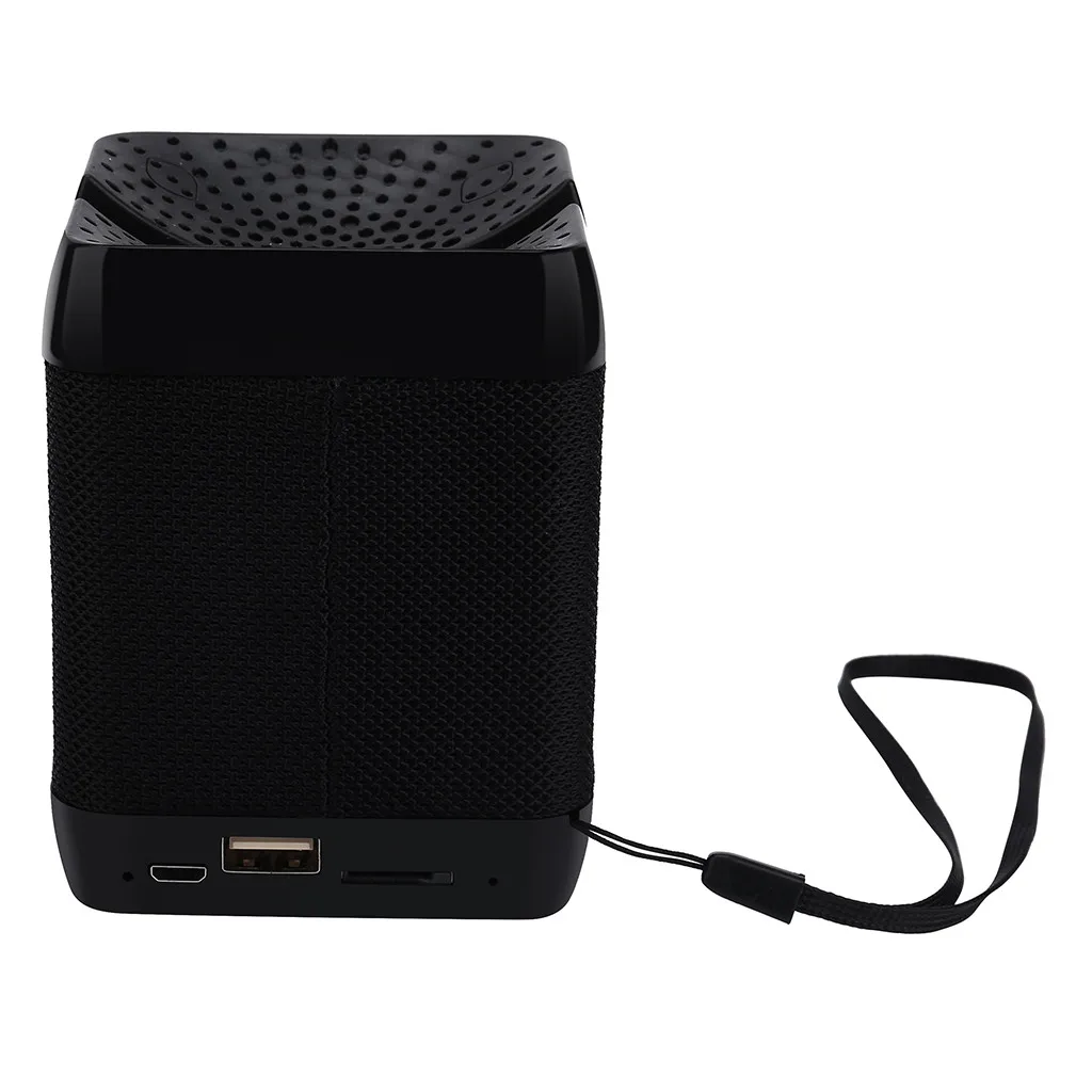 HIFI Портативная Беспроводная Bluetooth стереоколонка TF сабвуфер колонки для samsung