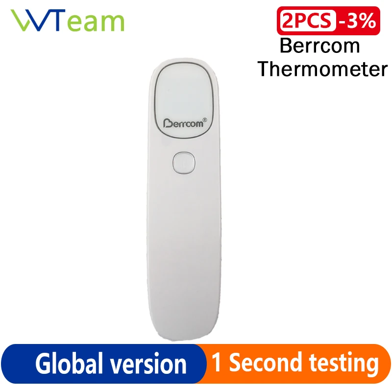 

Berrcom Non-Contact Infrared Thermometer JXB-311 Accurate Digital LED Display Screen Fever Indicator Measurement Thermograph