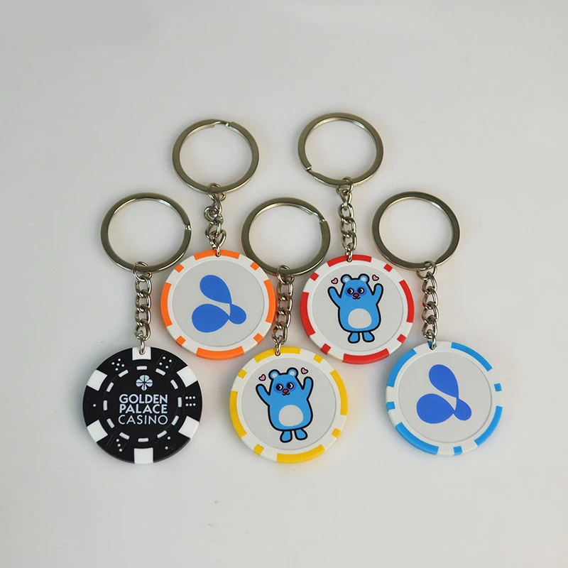 Key Chain Custom Casino/Party/ Souvenir Material Texas Hold'em ...