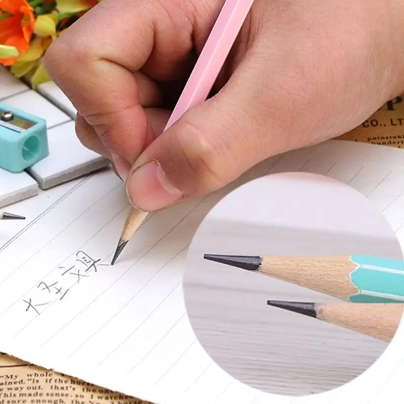 1 комплект свежий и простой деревянный карандаш hb эскиз живопись кабинет Офис Ручка для письма