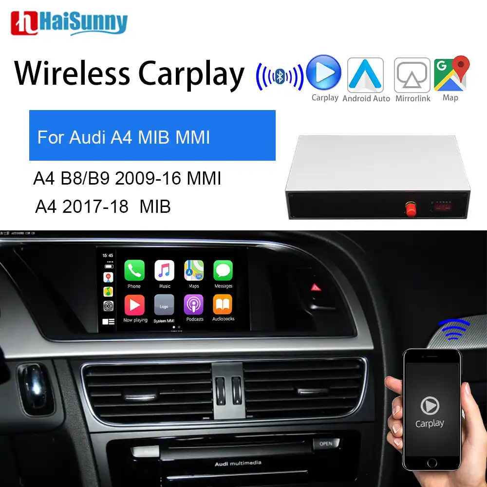 Carplay audi a4 b9
