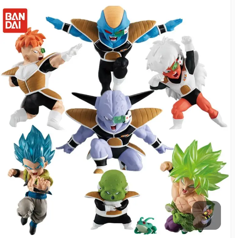 7 шт./компл. Dragon Ball Adverge движения 2 Broly Gogeta ginyu вице-гульдо Recoom Burter фигурка модели игрушки коллекции