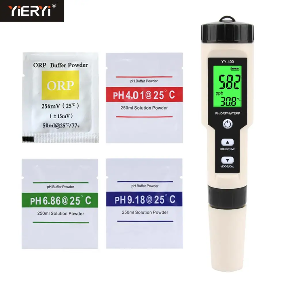 Yieryi портативный растворенный Водород H2 метр Цифровой pH Orp тестер для