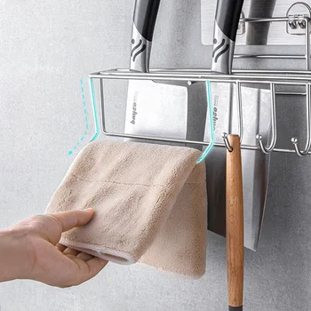 

1PC Creative Practical Simple Kitchen Storage Rack for Kitchen House Wall