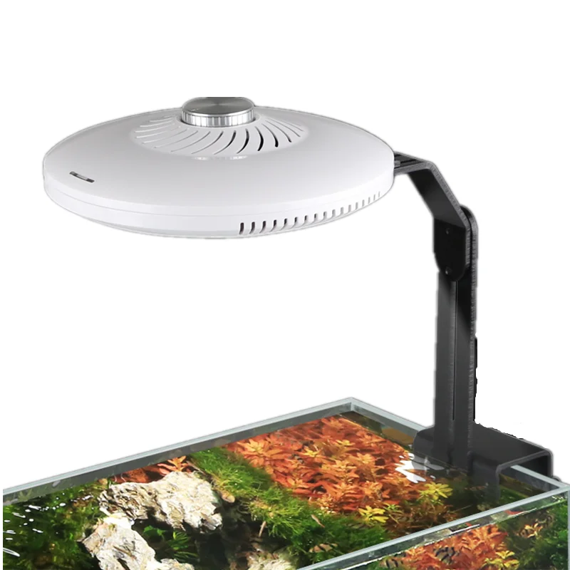 

SUNSUN UFO Lamp for Aquarium Fish Full Spectrum Aquatic Clip-on LED Lighting 48W peceras y acuarios aquarium lighting