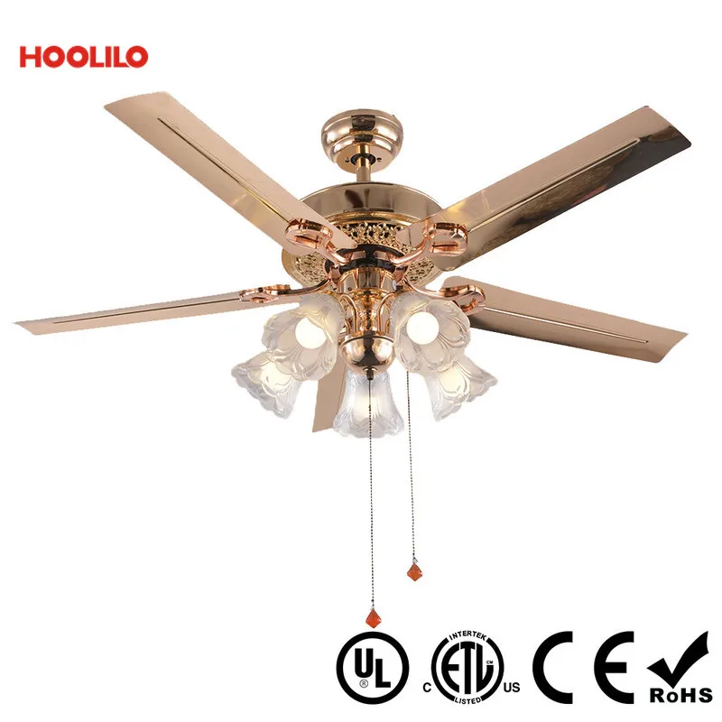 Us 176 45 Luxury Golden Remote Control Ceiling Fan Lamp With E27 Led Base Crystal Ceiling Fans 110v 220v Ventilador De Techo On Aliexpress