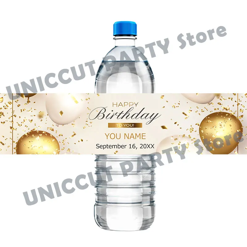 Water Bottle Labels Stickers  Aladdin Birthday Decorations - 24pcs  Birthday Party - Aliexpress