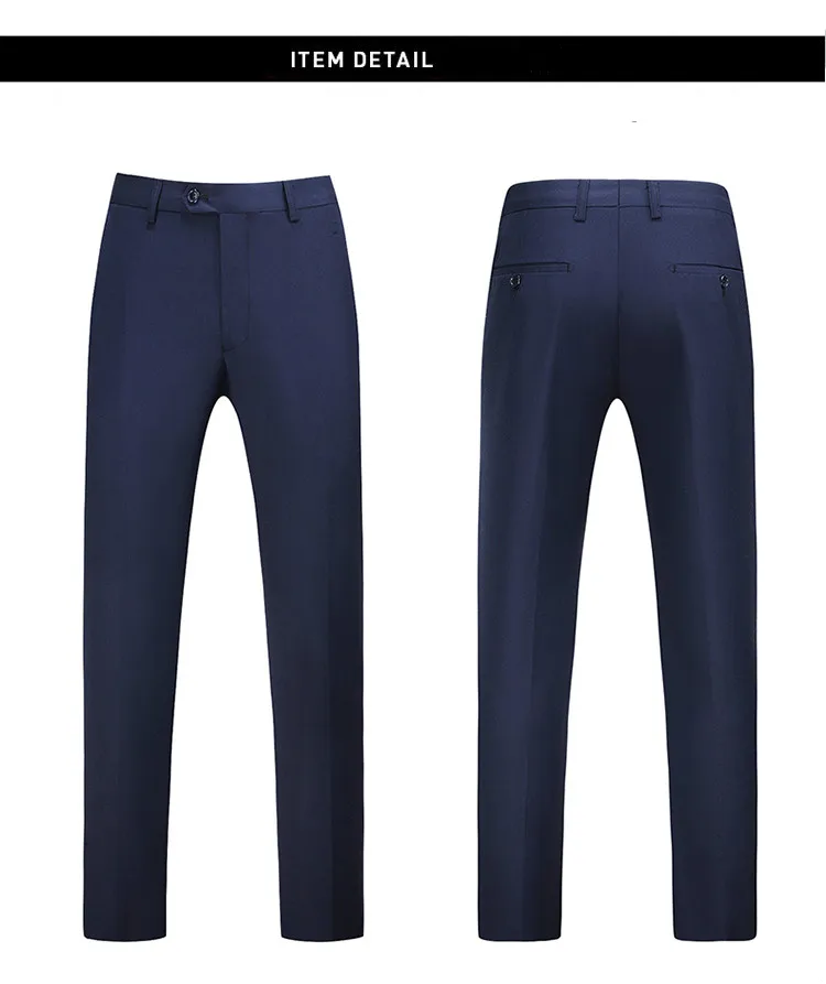 YASUGUOJI мужские s чистый цвет бизнес занятие Slim Fit платье офисные брюки мужские платья Брюки для официального костюма повседневные для мужчин