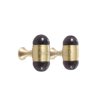 

European Luxury 10PCS Brass+Crystal Furniture Handles Cupboard Wardrobe Kitchen Wine TV Cabinet Pulls Handles and Knobs
