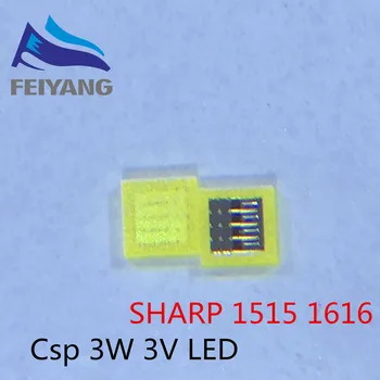 

For SHARP LED LCD Backlight TV Application LED Backlight 3W 3V CSP 1515 1616 Cool white for TV Application 500PCS