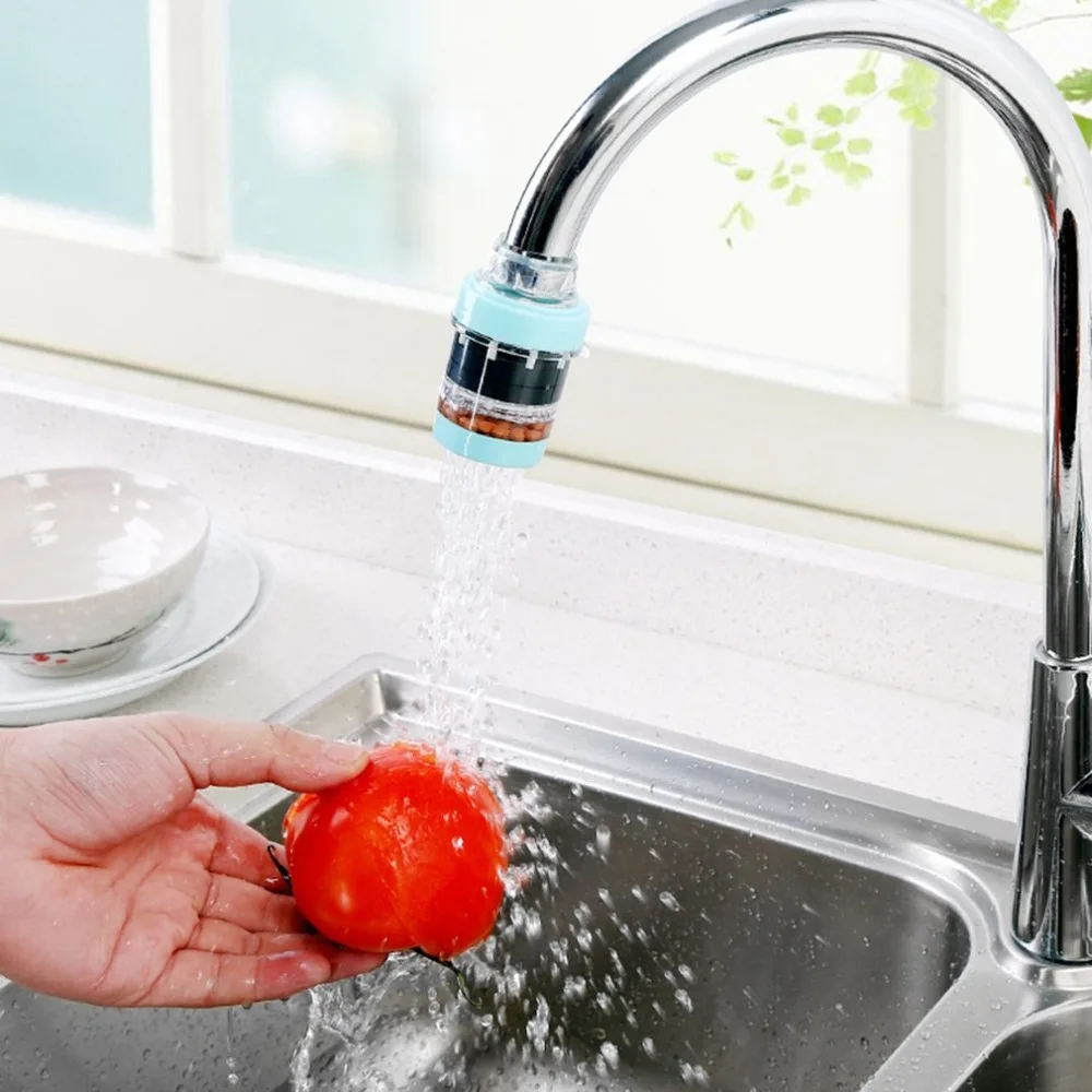 Кухонный фильтр для воды, мини медицинский каменный Намагниченный очиститель воды, бытовые фильтры для водопроводной воды, удаляет ржавчины